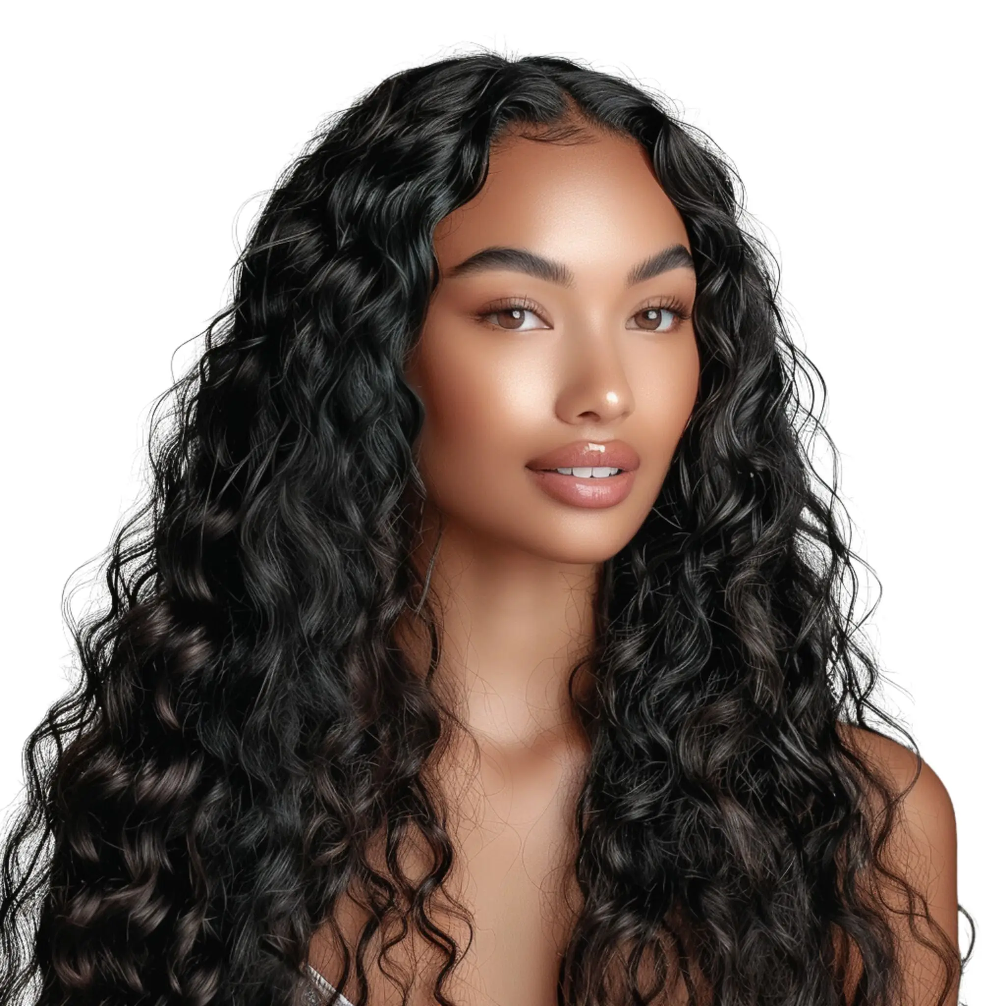 High Rigidity Curley Jerry Curly Hair WIG 13X4 Lace Frontal Wig 32 Inch 100% Virgin Human Hair