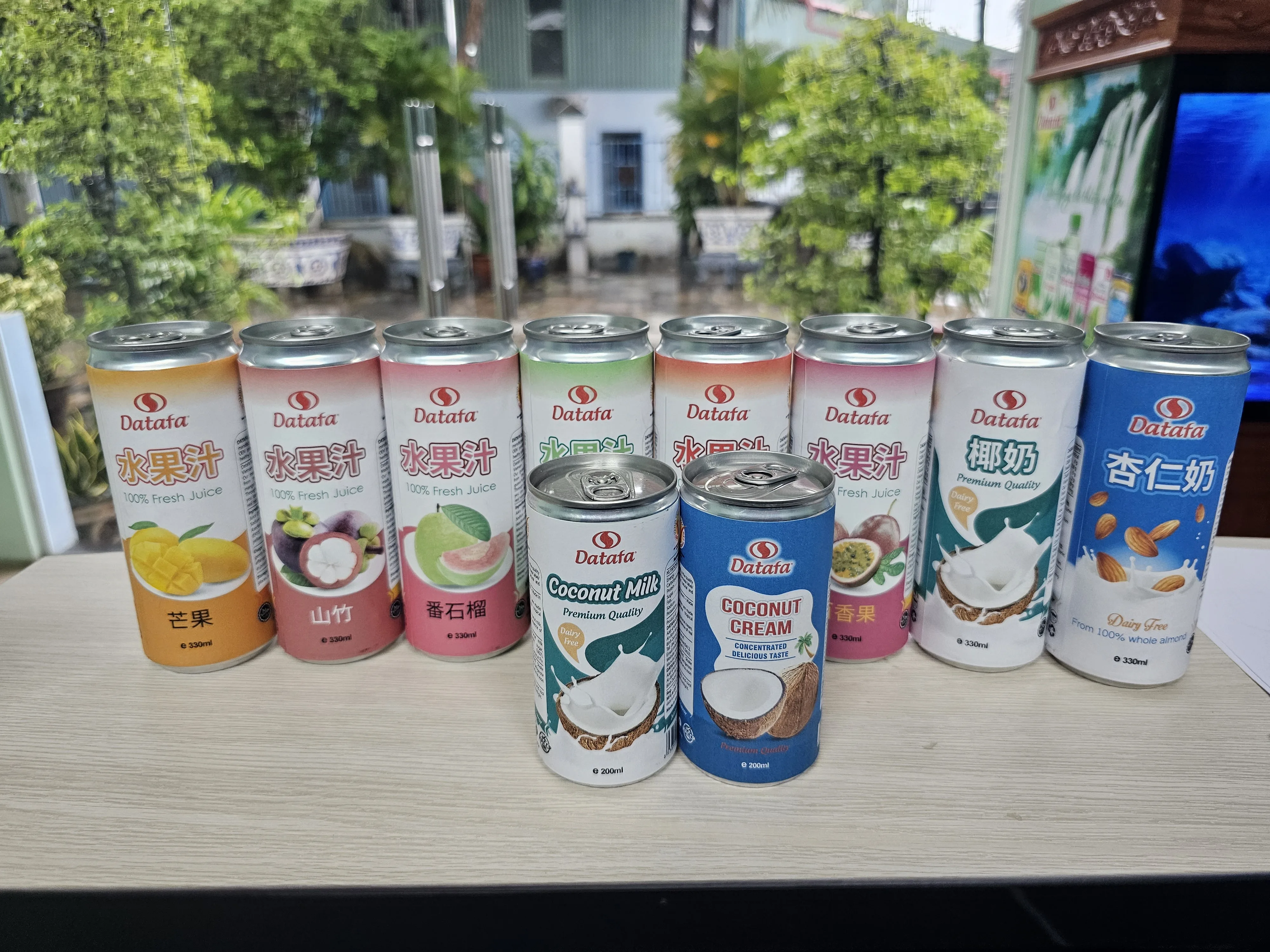 Fruit Juice Tin Can Competitive Price Tin Can Beverages HACCP Custom Packing Made In Vietnam Manufacturer