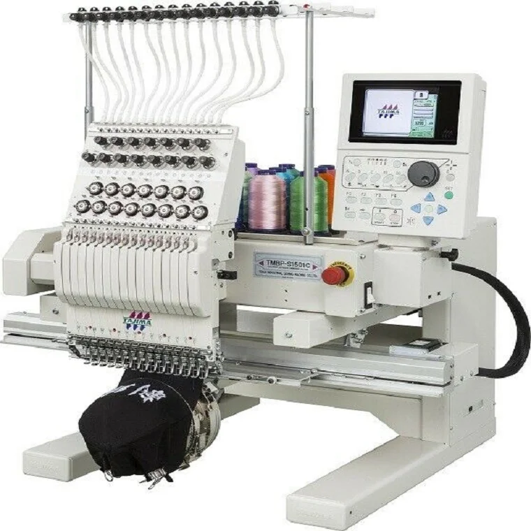 Quality New Tajima TMBP-SC1501 Embroidery Machine