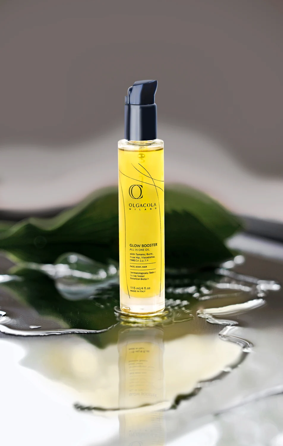 Top Seller Glow Booster Oil Multi Active All in one Vegan Organic Tamanu Buriti Omega Plus For Face Body Hair