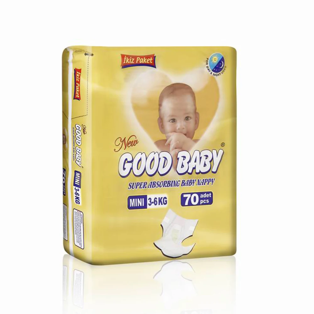 Waterproof Good Baby Dry Surface Super Absorbing Baby Diaper Mini 3 to 6 kg  20 Nappies Good Baby Diapers
