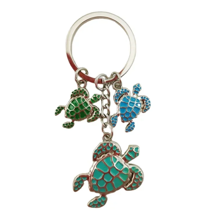 Custom metal country city souvenir keyring santorini greece zakynthos souvenir keychain