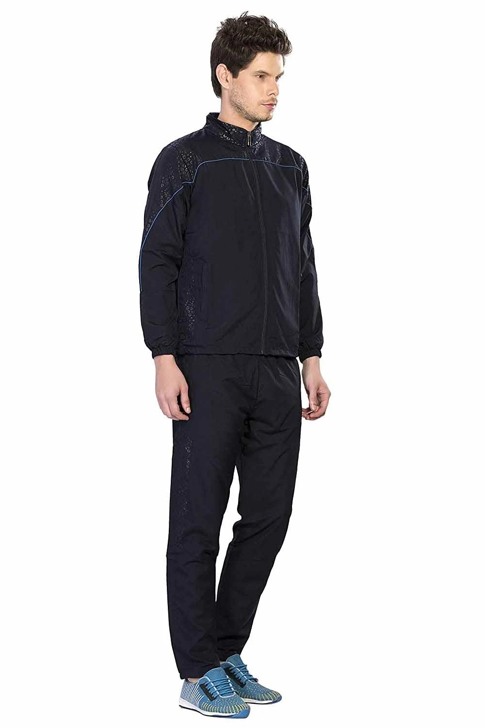 Wholesale Jogging Wear Training Gym Jogger Track Suits Custom Mens Full Zip Hooded Jogging Wear Tracksuit Men