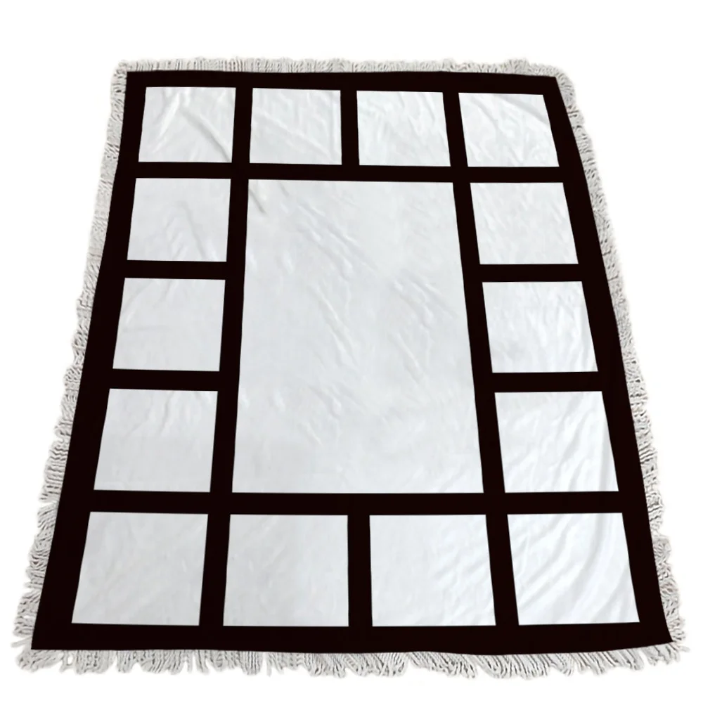 Sublimation panel blankets blank sublimation blankets 9 panel 20 panel sublimation blanket wholesale