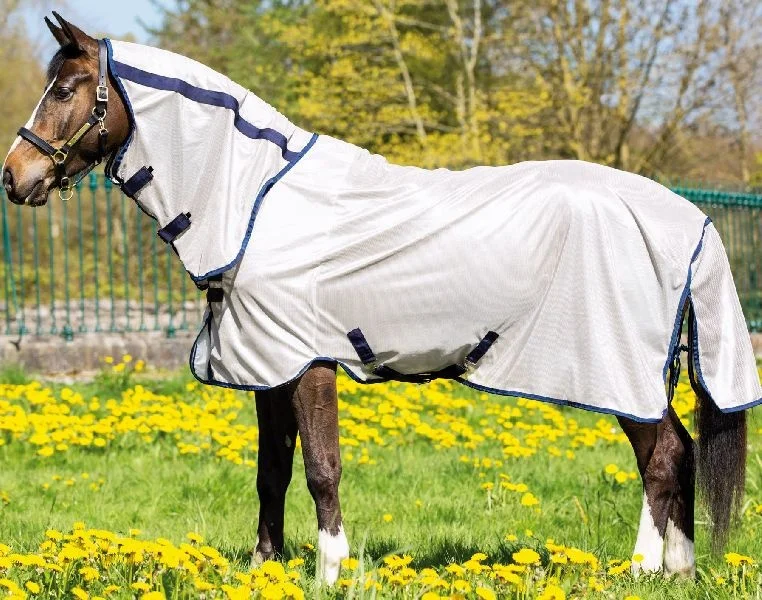 Hot Selling Air Mesh Horse Rugs Comfortable Fly Sheet Blanket Breathable for Summer Full Body Slick Waterproof by Horsekraft
