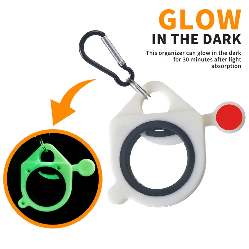 Plastic Cable Zip Tie Bracket Cable Tie Tightener Organizer Holder Mount for Household and Outdoor Wire Ties