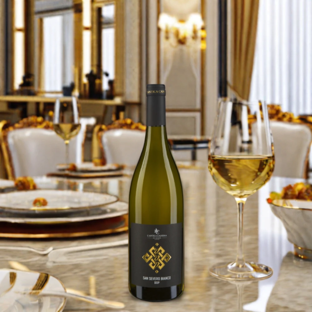 Высококачественное итальянское San Severo DOP белое вино сухой вкус стол для использования в бутылках коробки бочки