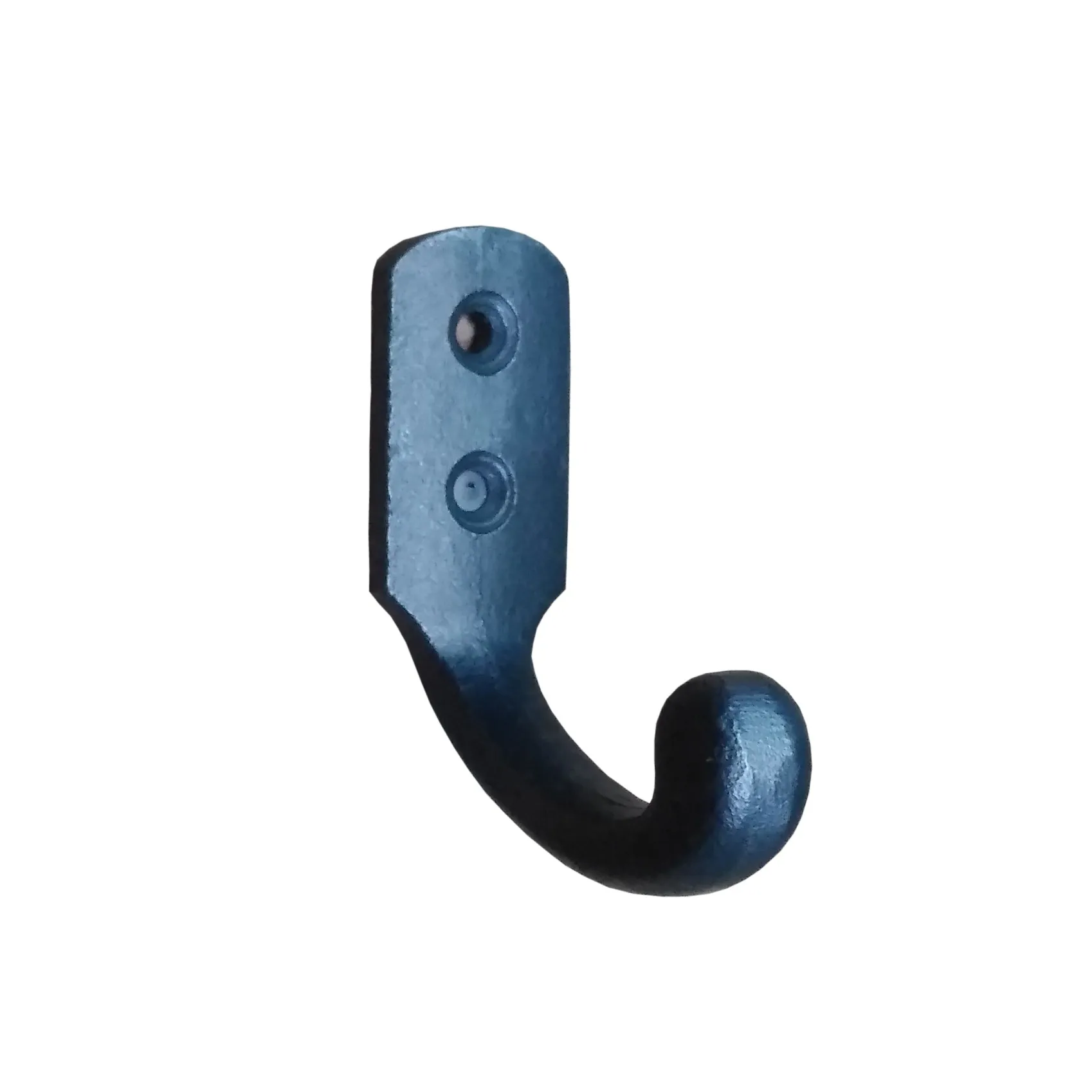 Metal Vintage Single Wall Mounted Cast Iron Black Rustic Hat & Cap Coat Hook for Bedroom at the lowest price