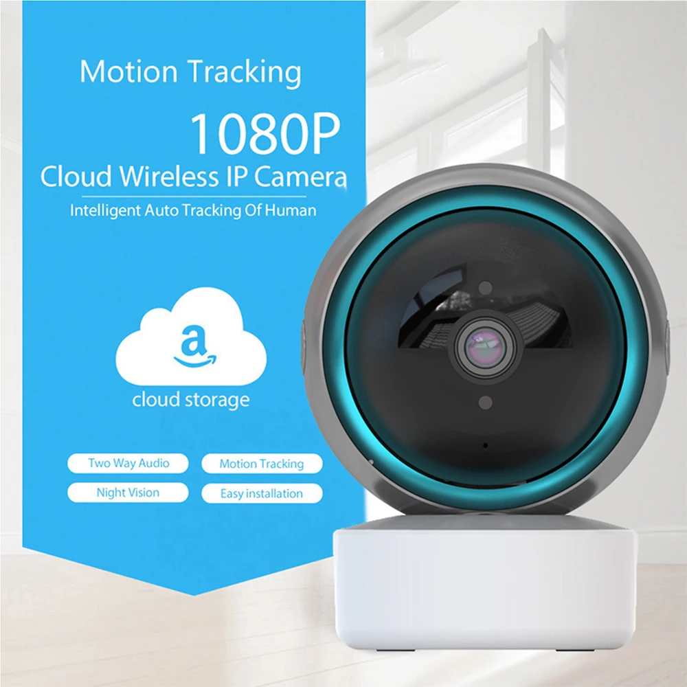 1080P Wifi Smart Home Ip Cctv Camera 2mp Pet Camera Baby monitor Smart Robot 1080P IP Camera