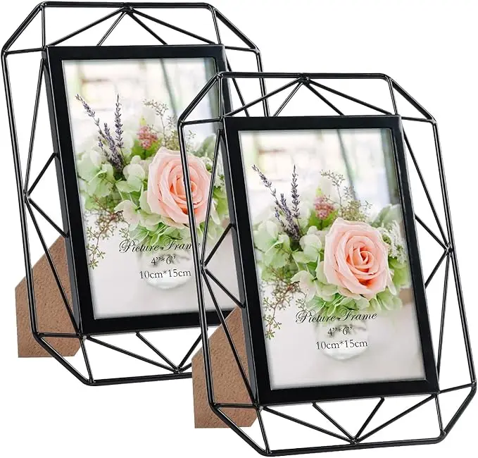 Highest Quality photo frame custom light luxury  photo frame Personalized creative wedding frame For Home Decora