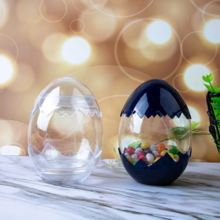 New Style 500ml 16 oz Egg shell shaped Boba Tea Jar Soft Drink Beverage Plastic Juice And Water Bottle with Cap