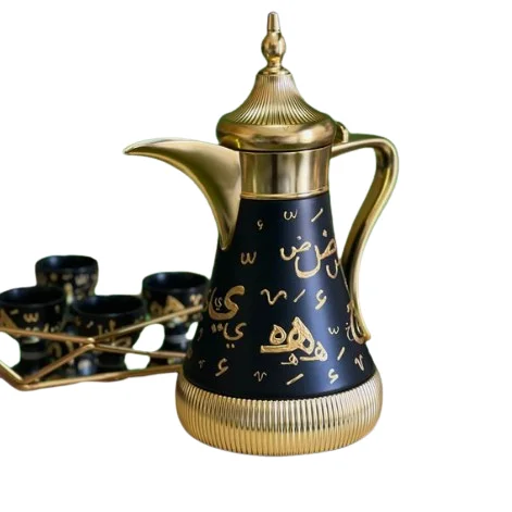 Superior Quality Large Size Coffee Pot Admirable Design Large Size Antique Dallah Tabletop Brass Arabian Dallah Coffee Pot