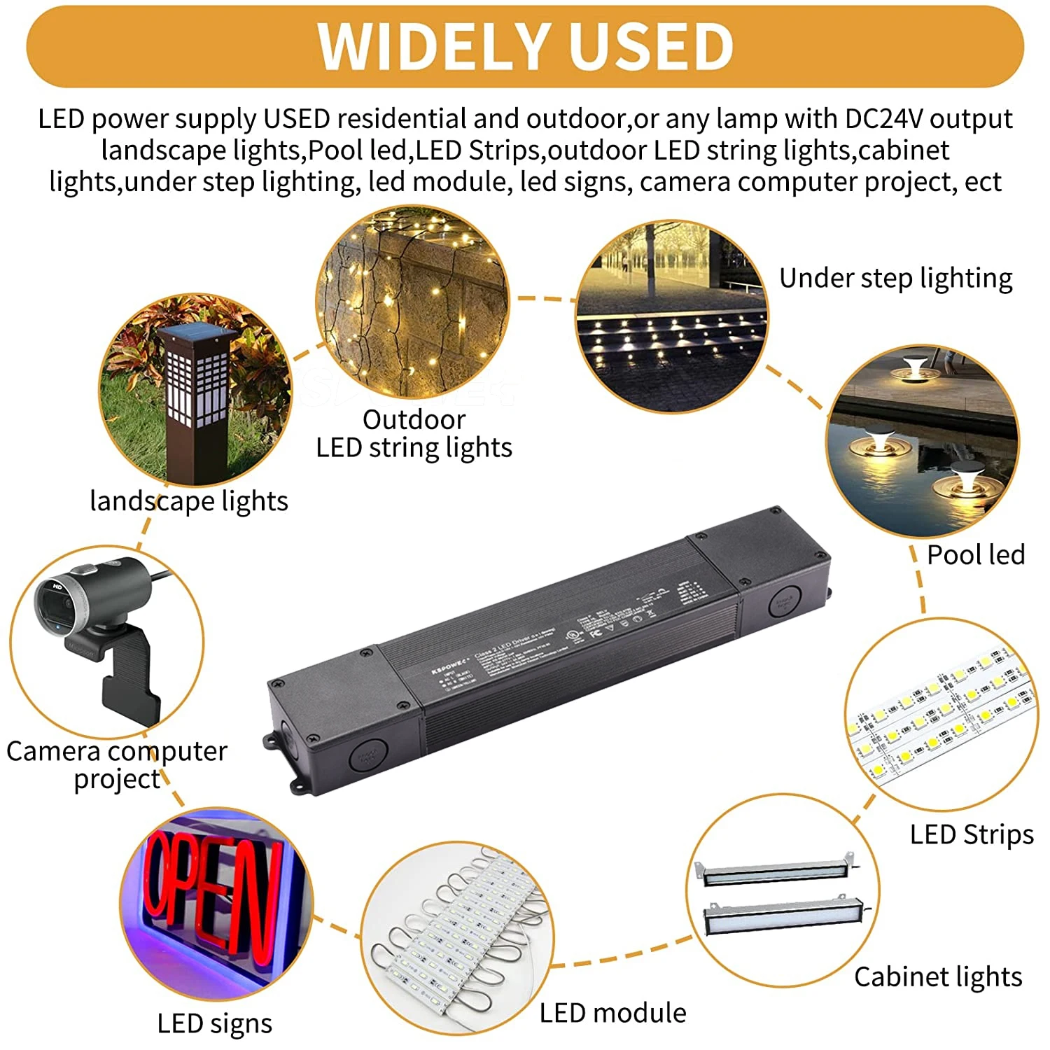 class 2 transform 120v ac 60hz 12v 24v 12 v 24 36 48 volt led transformer led light transformers for outdoor landscape lighting