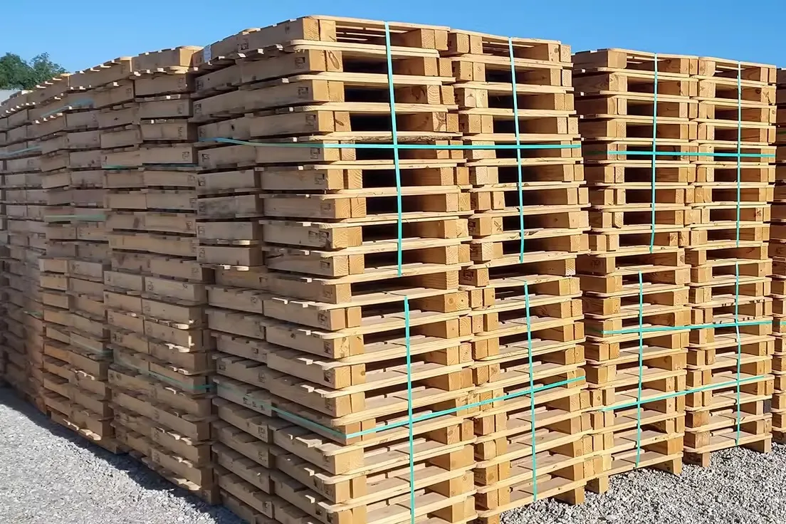 Купить деревянный поддон класса B 48X40 для продажи материалов доставка ящиков логистической перевозки упаковки