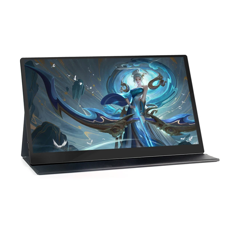 Super Thin 15.6 Inch 4k Ips Screen Gaming Lcd Monitors Type-c Port  Portable Monitor For Laptop Pc Phone Switch