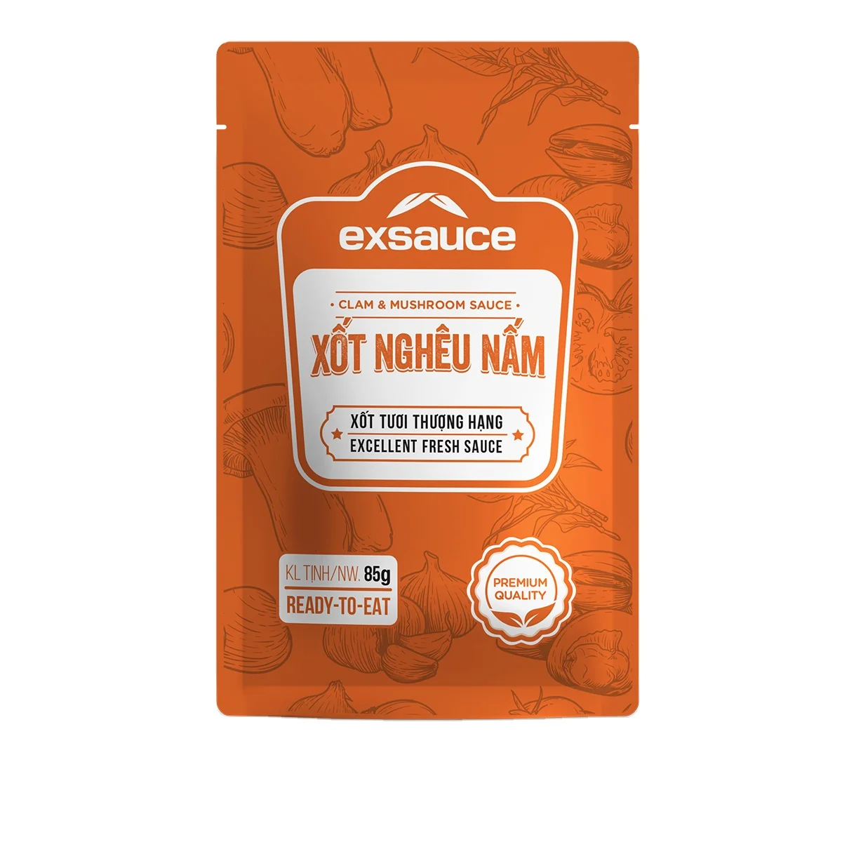 Ready To Eat Sauce Top Grade Vietnam Factory Supplied Pack Clamp & Mushroom sauce For Food Condiments Good Price