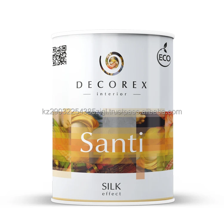 High quality Decorative plaster 1 kg silk effect eco-friendly breathable coating non-toxic textured