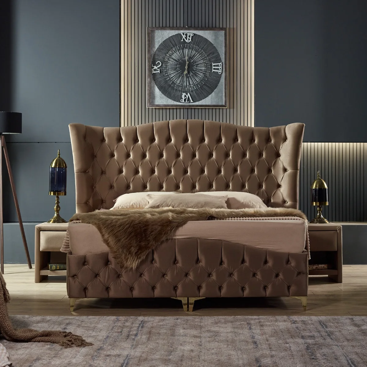 Luxury royal king size bedroom furnitureBedroom Furniture High Quality Best PriceHome Bedroom Furnitures Bedroom