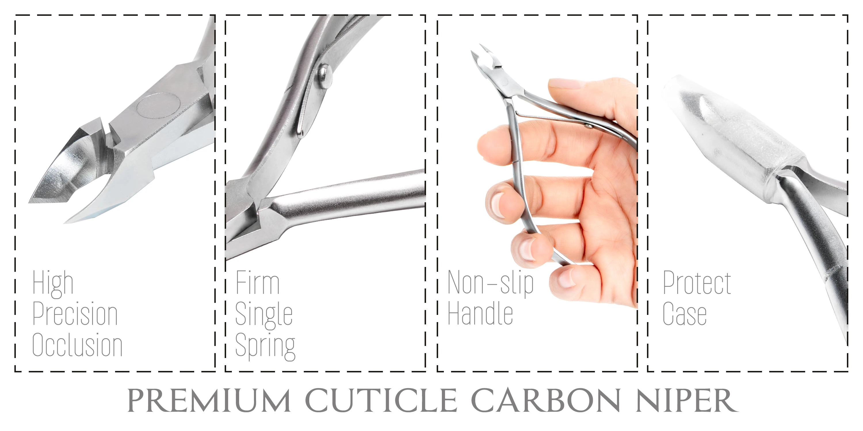 Cuticle Nipper Extremely Sharp Stainless Steel Nippers Pedicure Manicure Nail Tools Ready-To-Ship Products