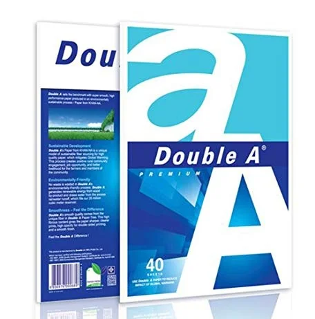 High Quality Double a A4 Copy Paper 80gsm for Sale Comparable to Bond Paper Available in A3 Size