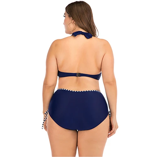 2023 Swimwear Sexy Bikini Women blue color with sublimation Bikini Set High Waist Bikinis Two Piece Swimsuit Women Bathing Suits