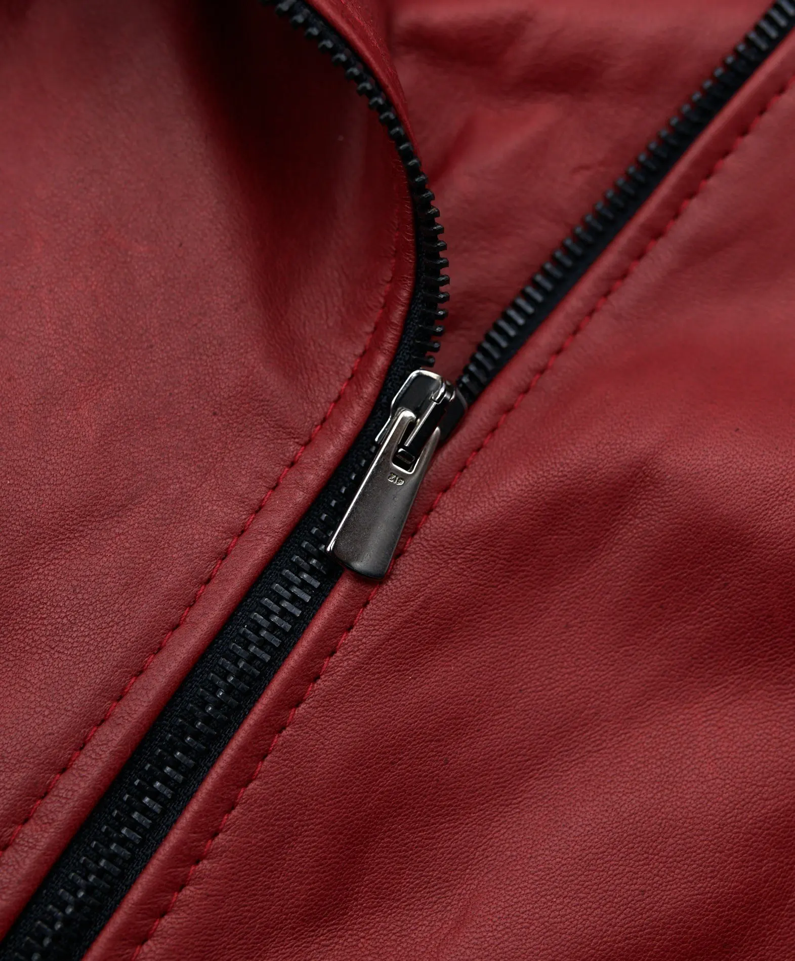 Autumn Soft Red Color Real Sheep Leather Luxury Women Classic Zipper Luxury Motorcycle Slim Sexy Leather Jackets