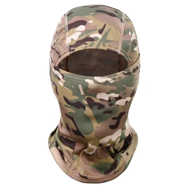 Hot Sale Outdoor Camo Full Face Cover Balaclava Wholesale Custom Embroidery Logo Winter Ski Mask