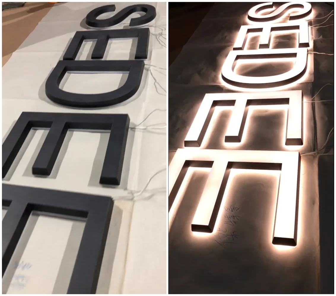 Kingsign solid sheet day black and white at night acrylic sheets