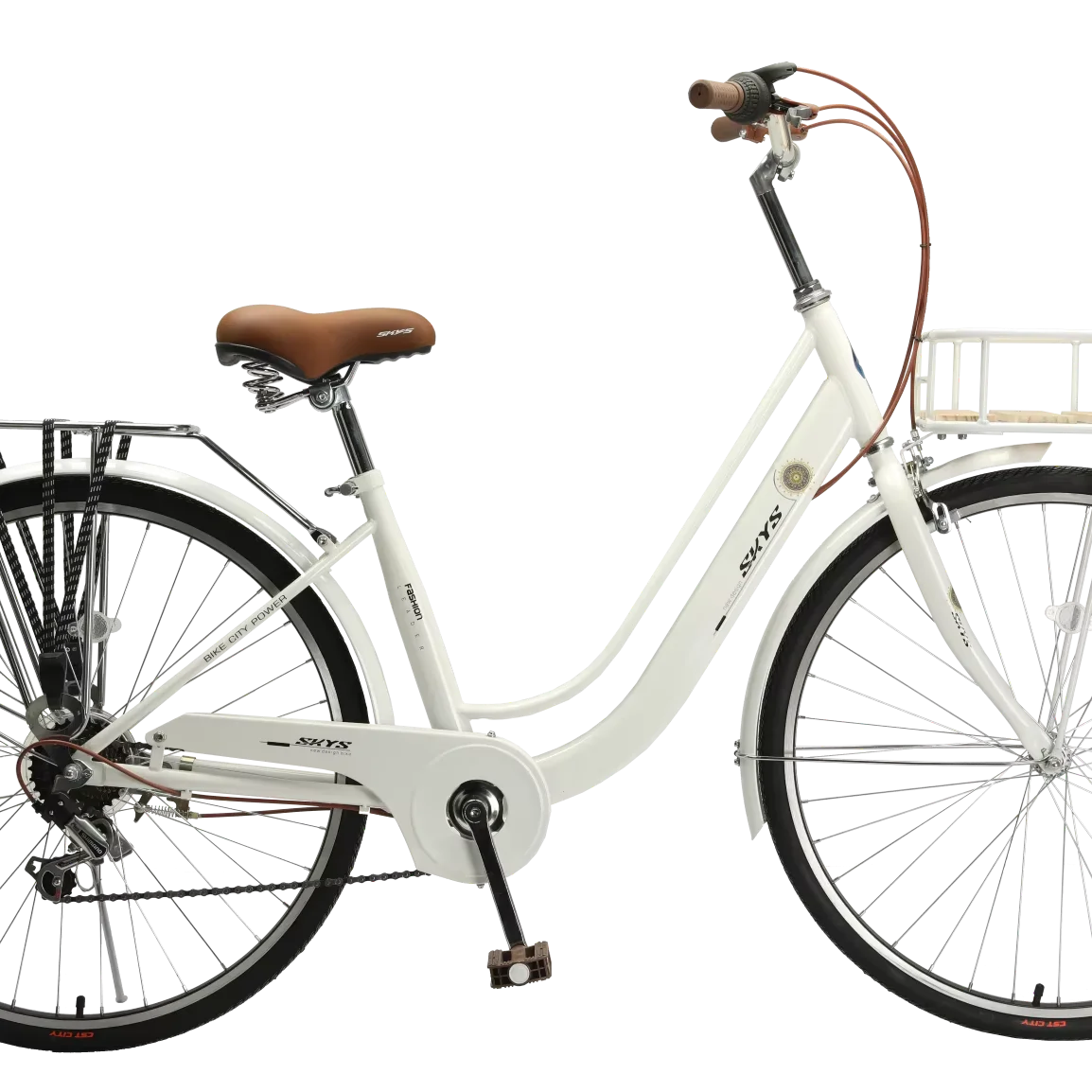 Поставка с фабрики Китая 24inch26inch700c спортивный женский городской велосипед 7-ступенчатая шестеренка стальная рама зажим тормоза оптом 26 дюймов всадники