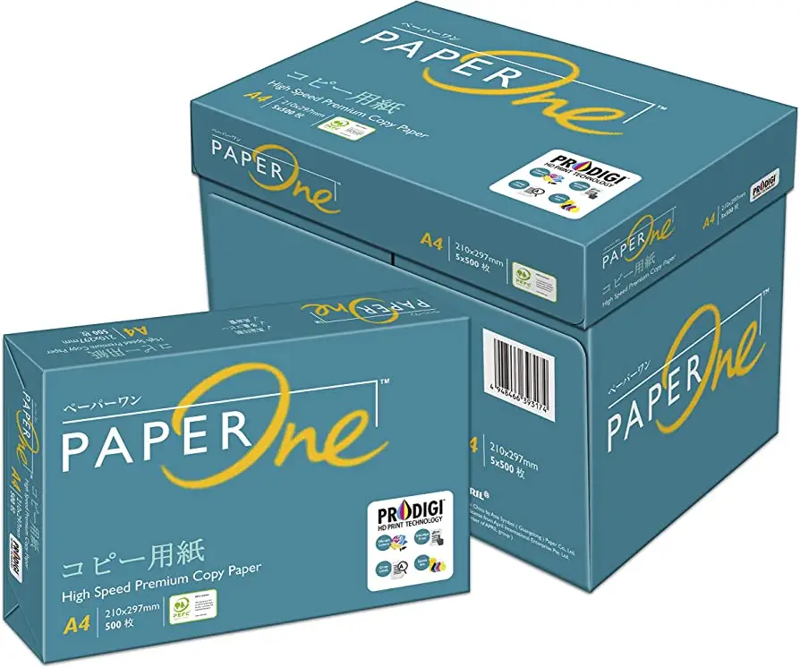 Hot sale A4 size copy paper 80 gsm 70 gsm printer ream paper 500 sheets for office use