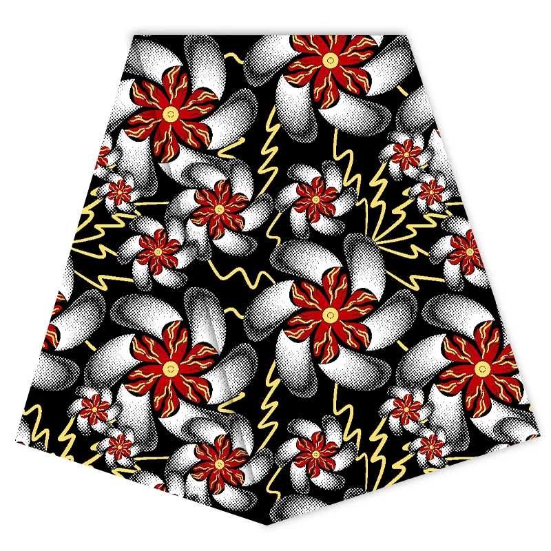 Nice Design Wholesale African Real Wax Print 100% Cotton Java and Ankara Style Colorful Fabric