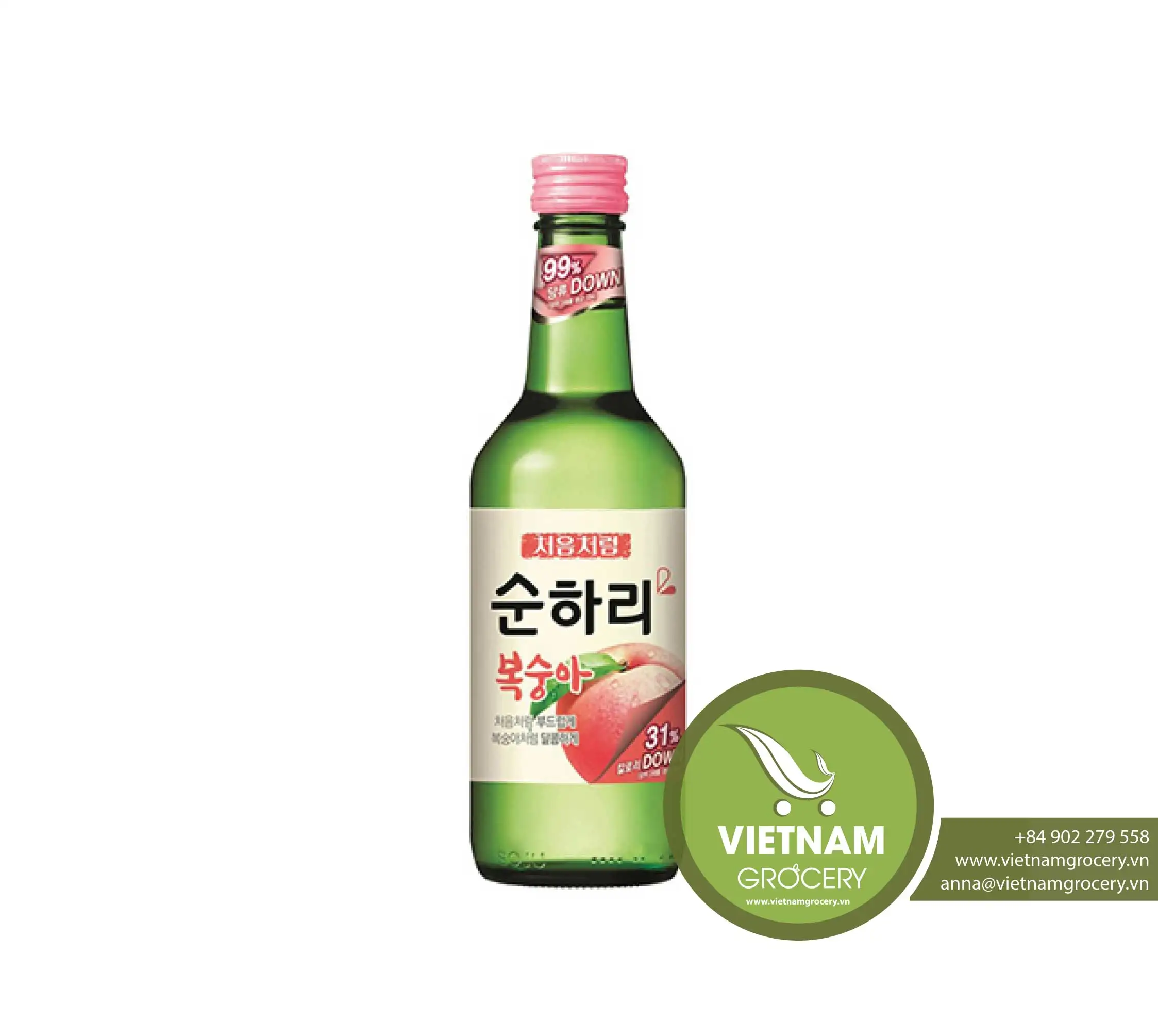 Sunhari Peach Soju 360ml Wholesale