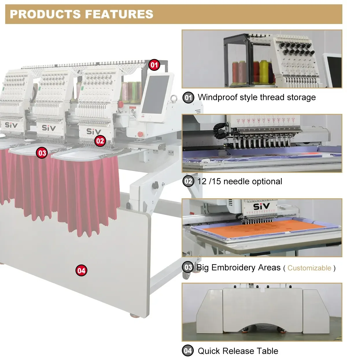 LIGHT NEW BROTHER PR1050X Commercial Embroidery Machine PR1050X 10-Needle Home Embroidery Machine