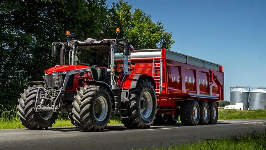 second hand used tractors Massey Ferguson 1204 120HP good quality for sale agricultural machinery compact tractor farm tractor