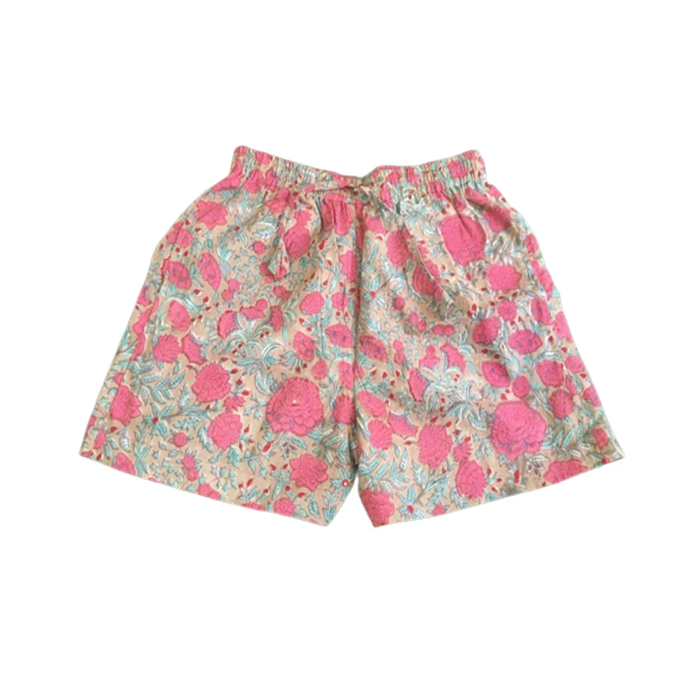 Soft Cotton Printed Ladies Summer Women Shorts With Elastic And String Buy from Indian Clothing Manufacturers