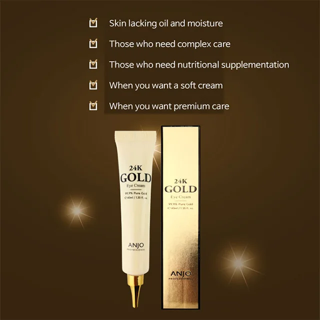 24K Gold Eye Cream korean skin care beauty PDRN  VEGAN  OEM