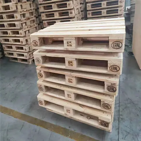Top 2024 Wood Pallet  Double face Heat treatment ISPM 15  standard for best quality price