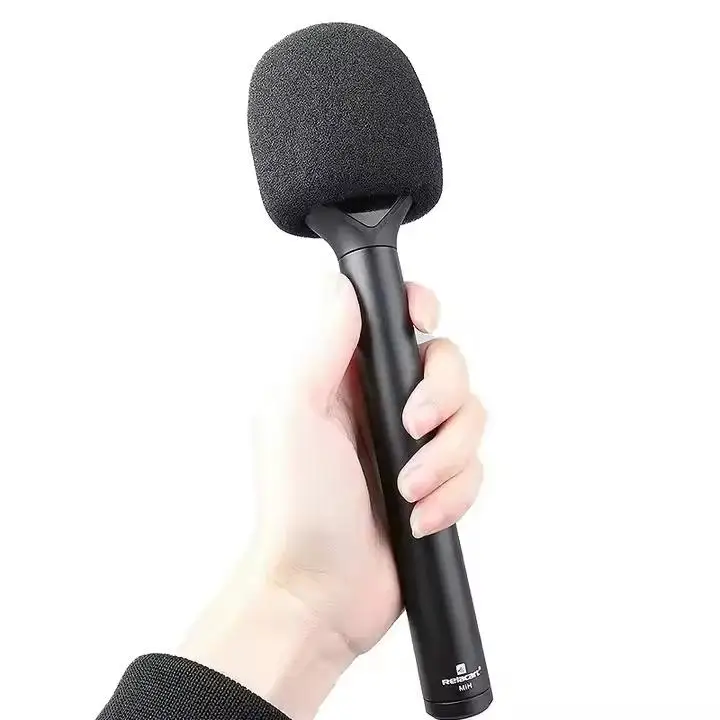 New Relacart MIH Wireless Microphone HM Handheld Grip Stick for ENG Interview Recording Saramonic Rode Comica BoomX SYNCO Mic