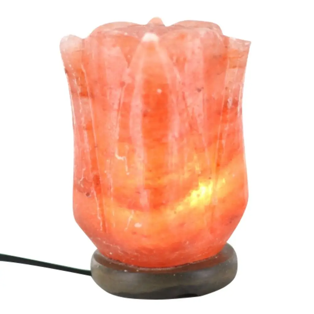 Beautiful Crafted Sphere Round Ball Shape Salt Lamp Made With Himalayan Pink Salt With Electric Cord & Bulb