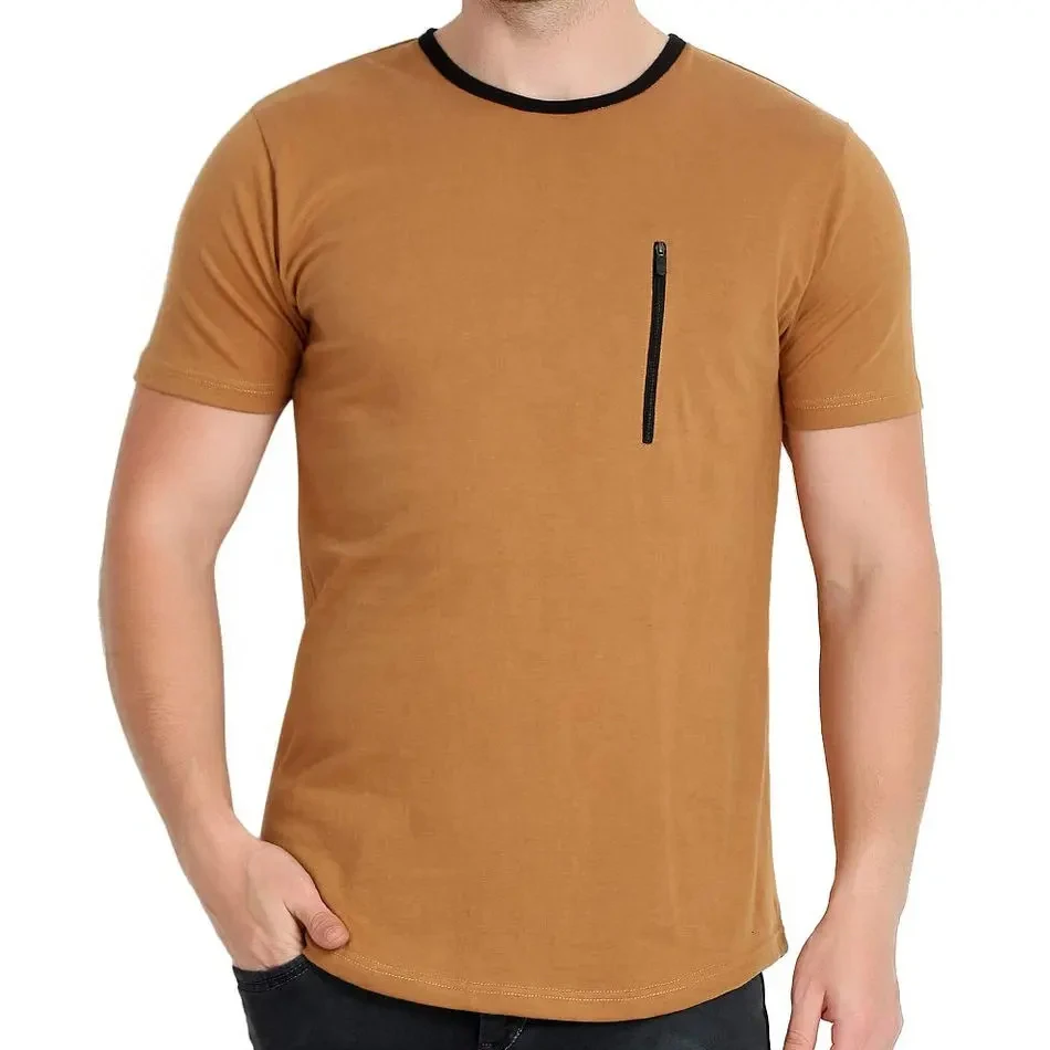 T Shirt Wholesale Mens Plain Men Short Sleeve T-shirt 100 % Cotton Single Casual Adult Blank Tshirt 100% Cotton Round Neck