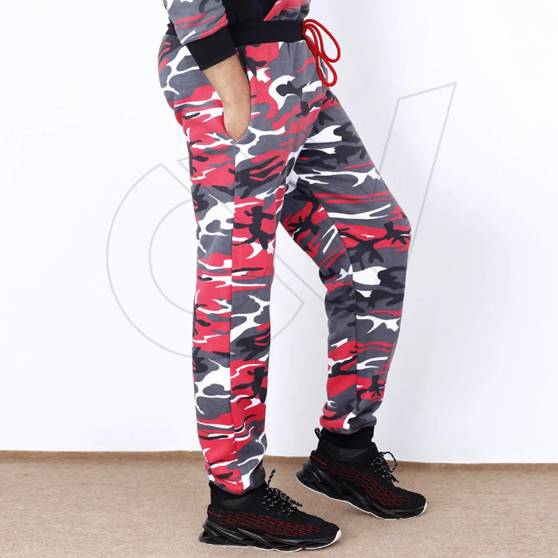 Factory Price High Quality Camo Jogger Pants For Men With Custom Design