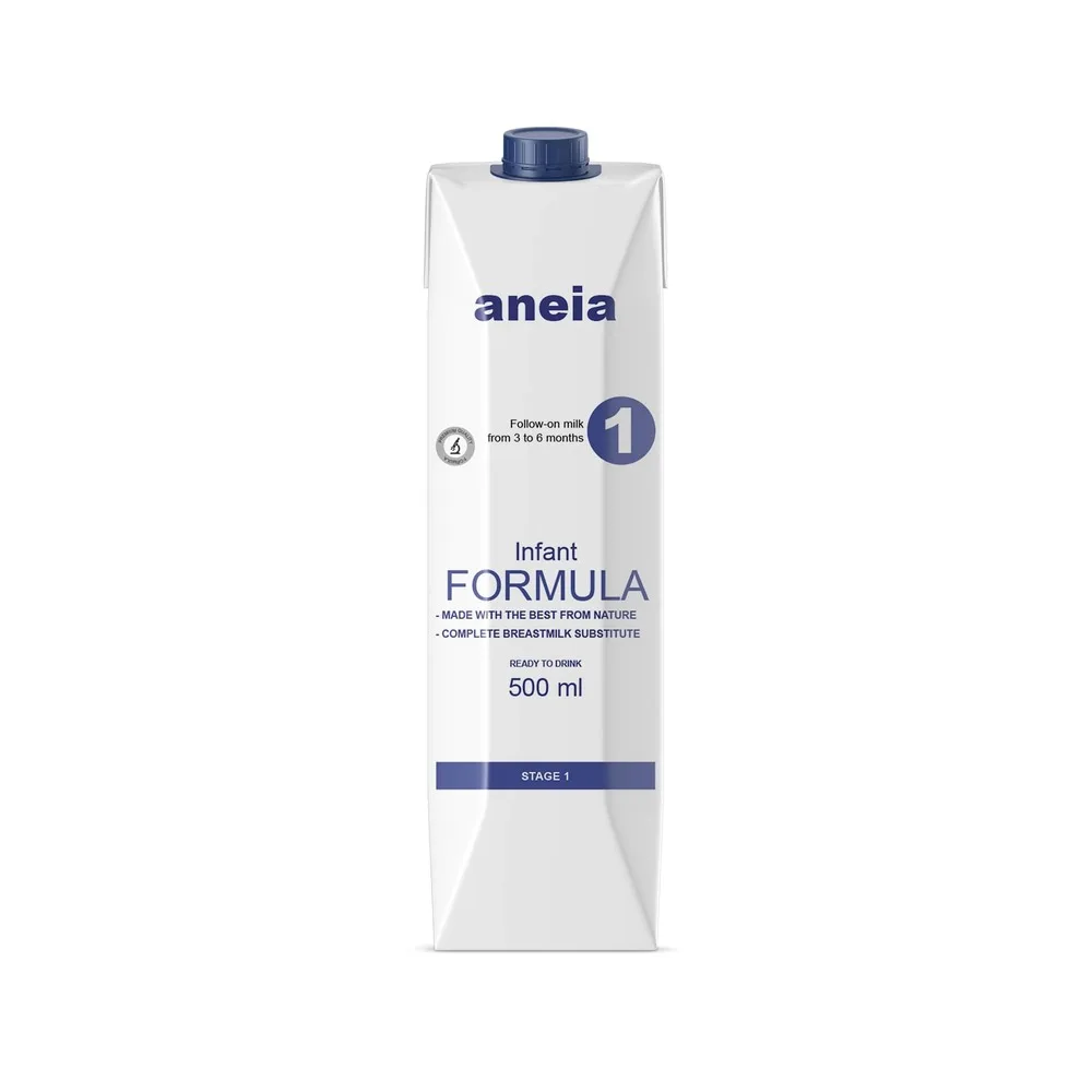 Aneia Baby First Infant Milk Formula Liquid RTD Stage 1 500 ml Meal Healthy Food Custom Logo Packaging OEM OBM Private Label