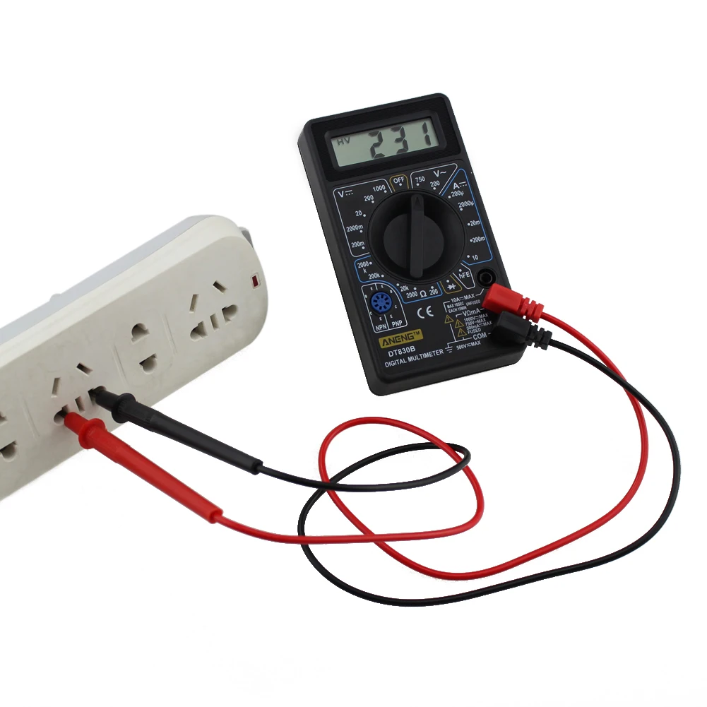 Dt830b цифровой мультиметер мини селфи палка выдвижной ручной