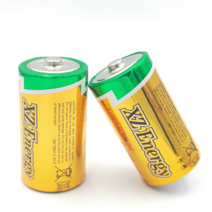 D Type 1.5V D Size R20 UM1 Carbon Zinc Alkaline Dry Battery for Flash light