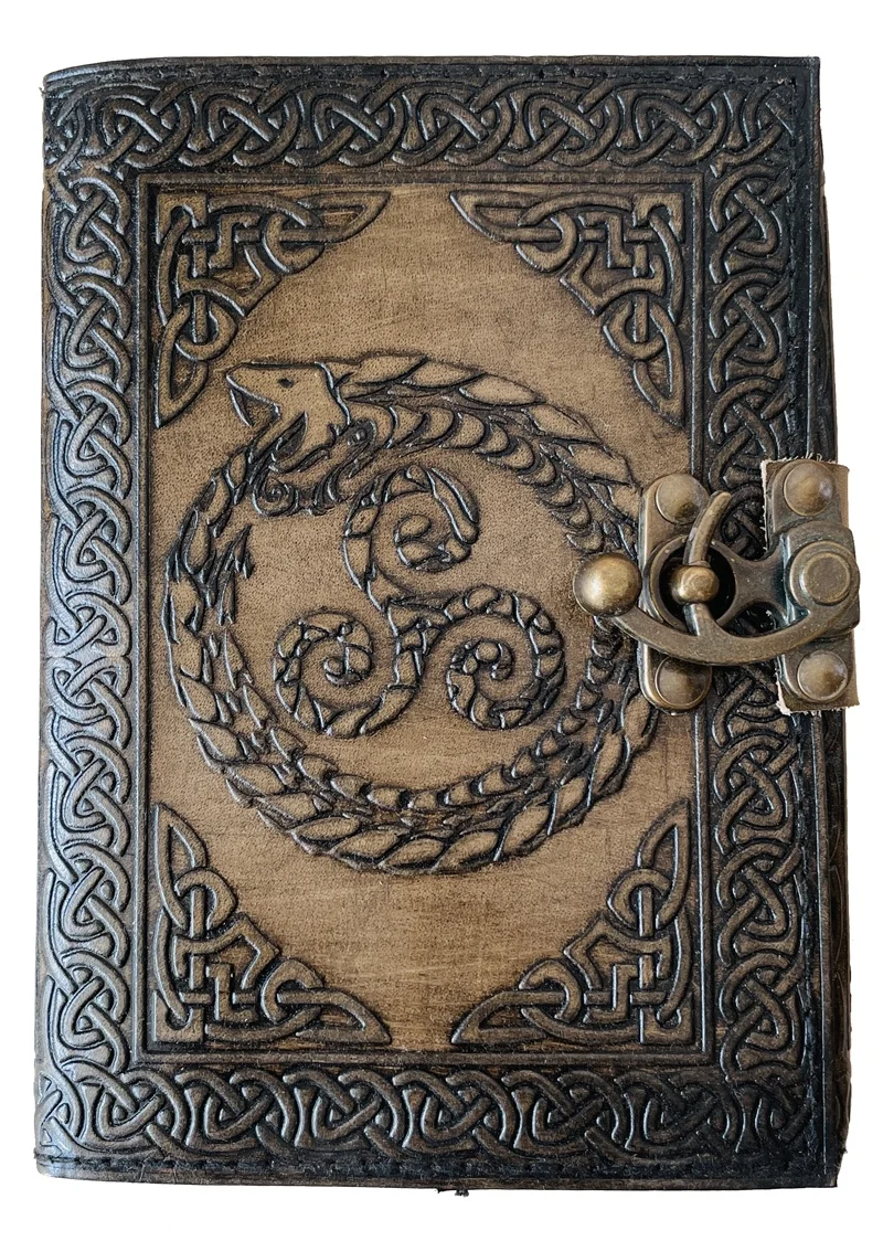 Customizable Travelers Leather Diary Journal Writing Notebook Charcoal Cover Vintage Genuine Leather Notebook Custom Journal