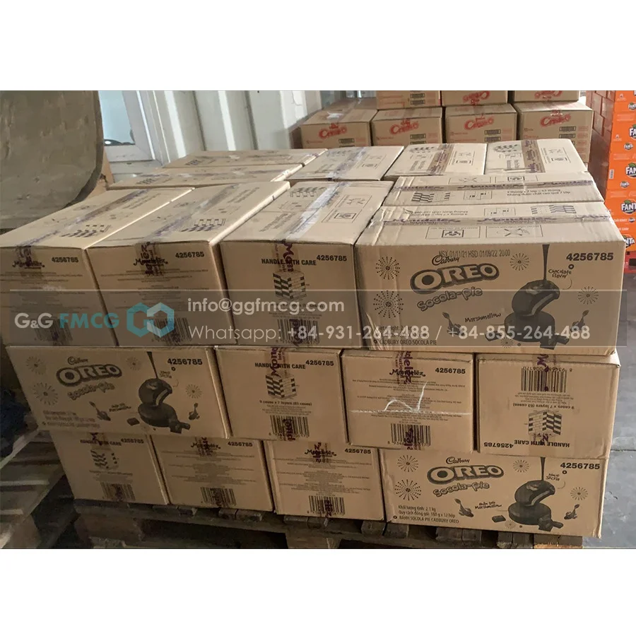 Ванильный валик Oreo 54 г высокое качество от Вьетнама x 20 коробок