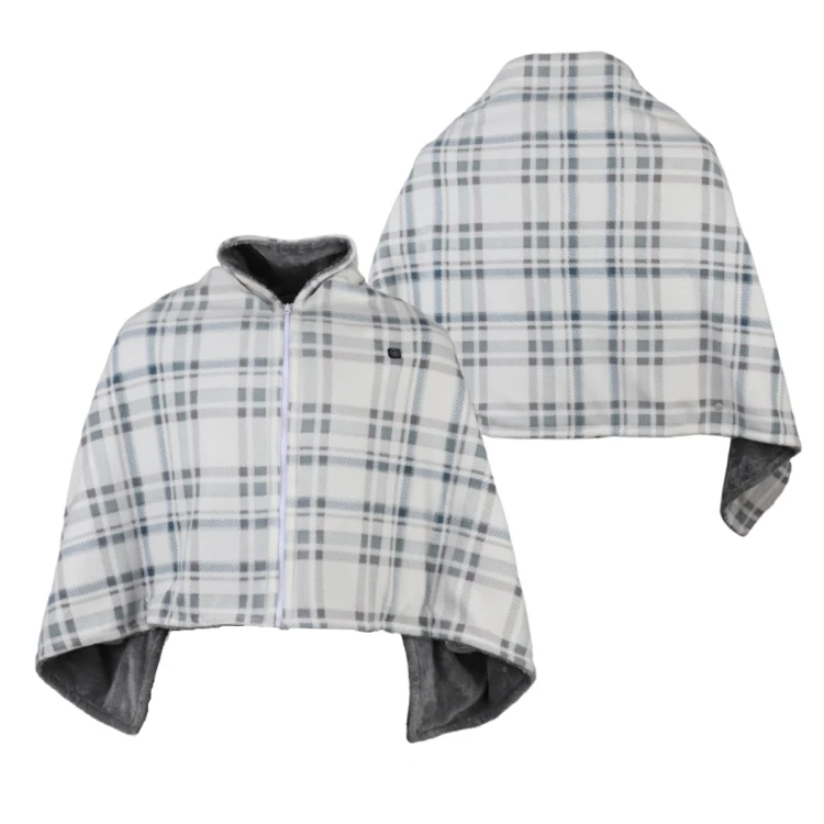 Новый продукт клетчатое супер мягкое флисовое Фланелевое портативное одеяло с подогревом usb электрическое одеяло