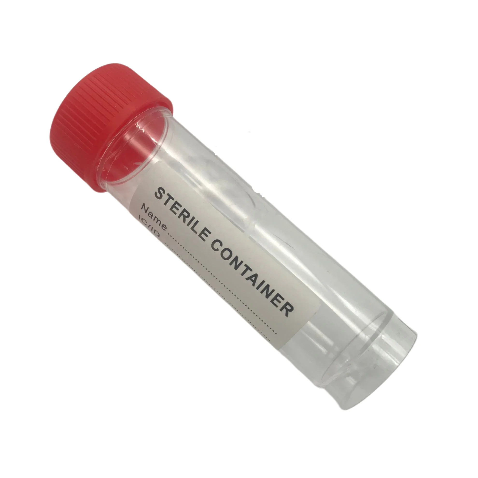 60 мл 150 мл пластиковый контейнер для мочи с белой крышкой