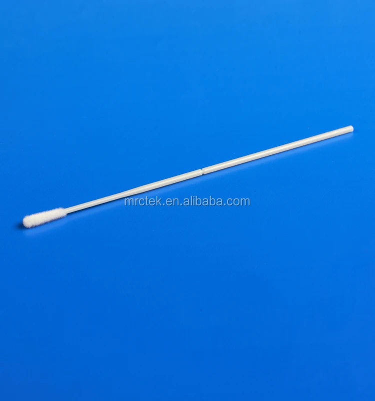 MANTACC Manufacture Oropharyngeal Sterile Nylon Flocked Oral Cavity Swab Sample Collection Flocked Swabs