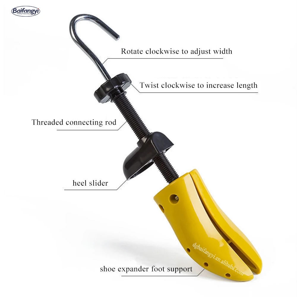 Custom  Shoes Tree Stretcher Plastic Metal Lasts Brace  Adjustable Shoe Tree